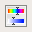 GIMP Toolbox ColourHueSaturation Icon